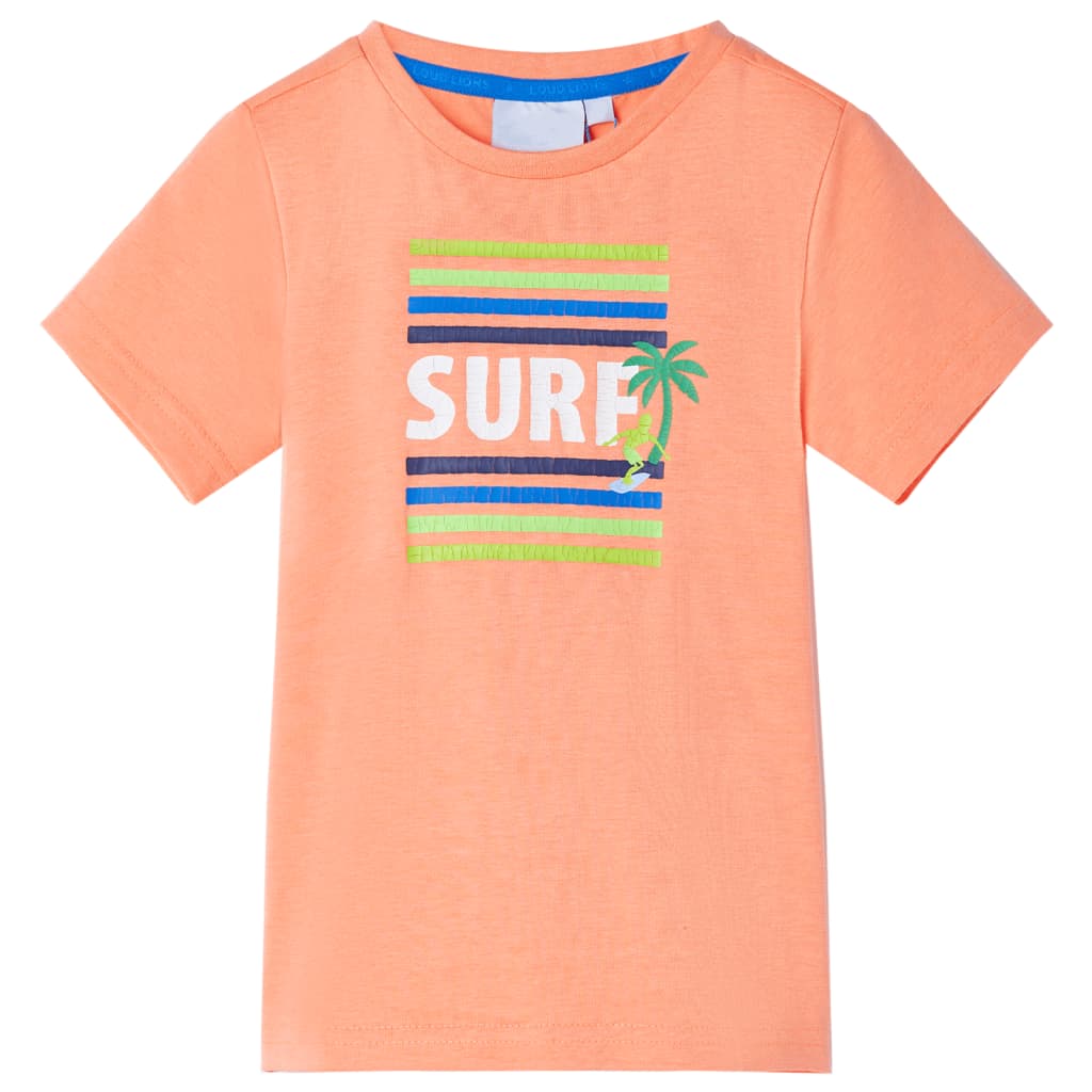 VidaXL Kindershirt 116 neonorange