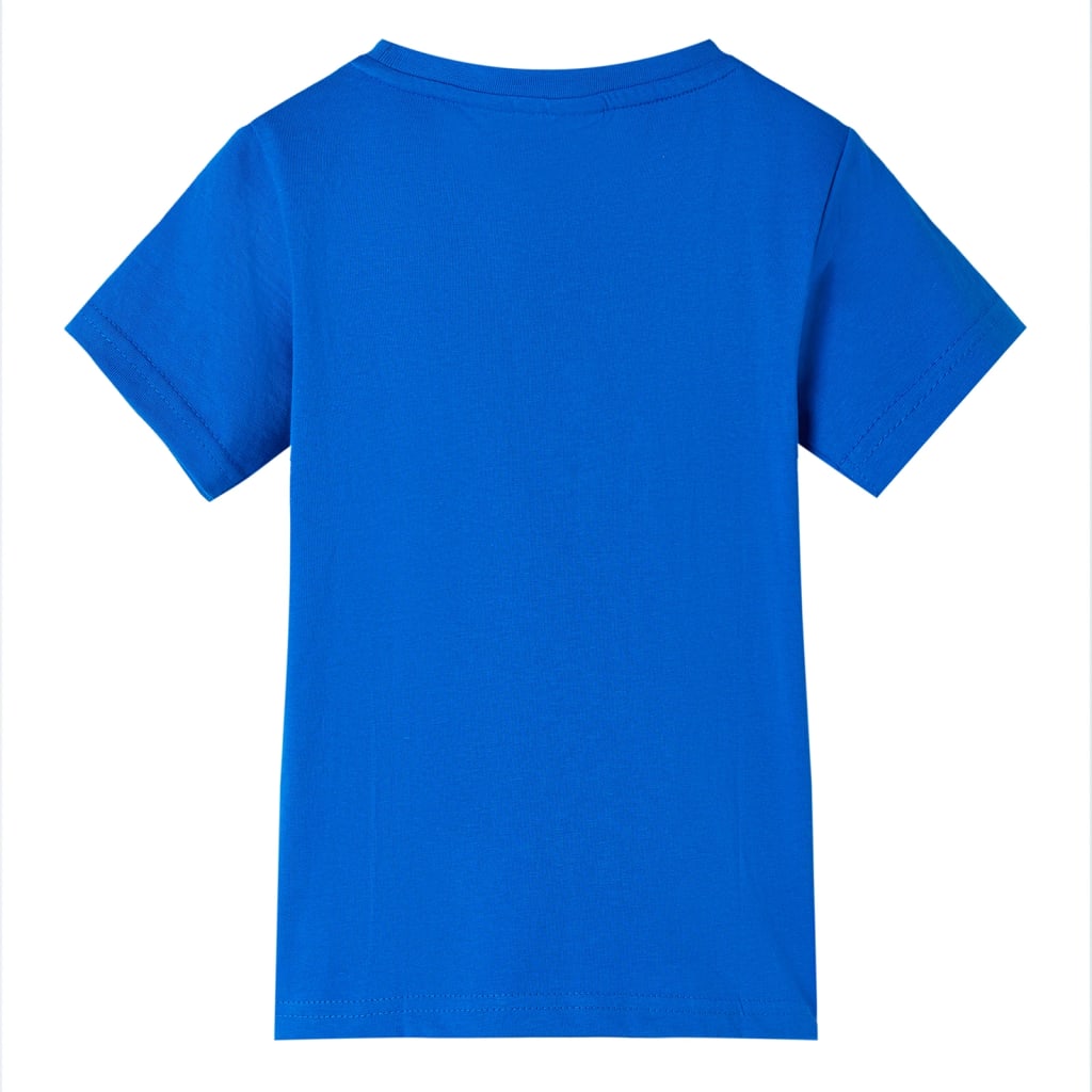 VidaXL Kindershirt 116 leuchtend blau