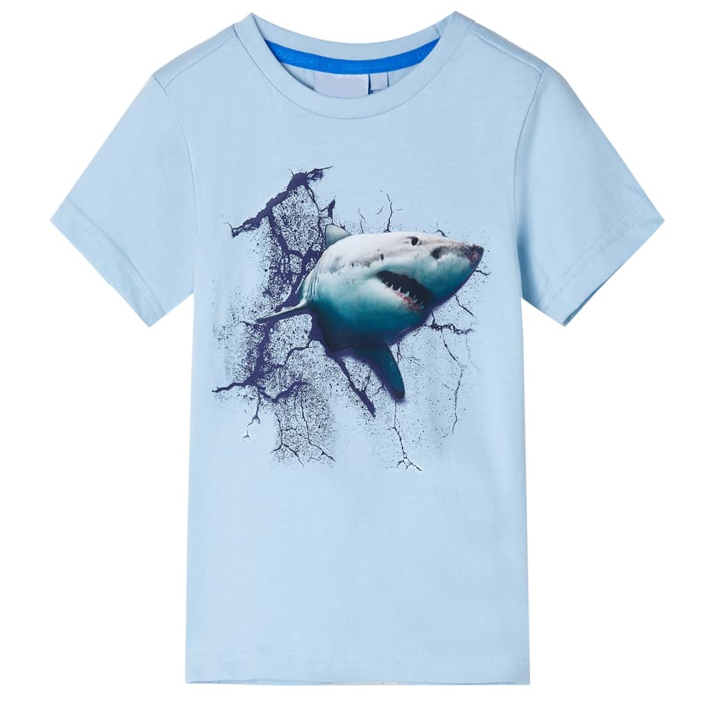 VidaXL Kindershirt 104 Hellblau