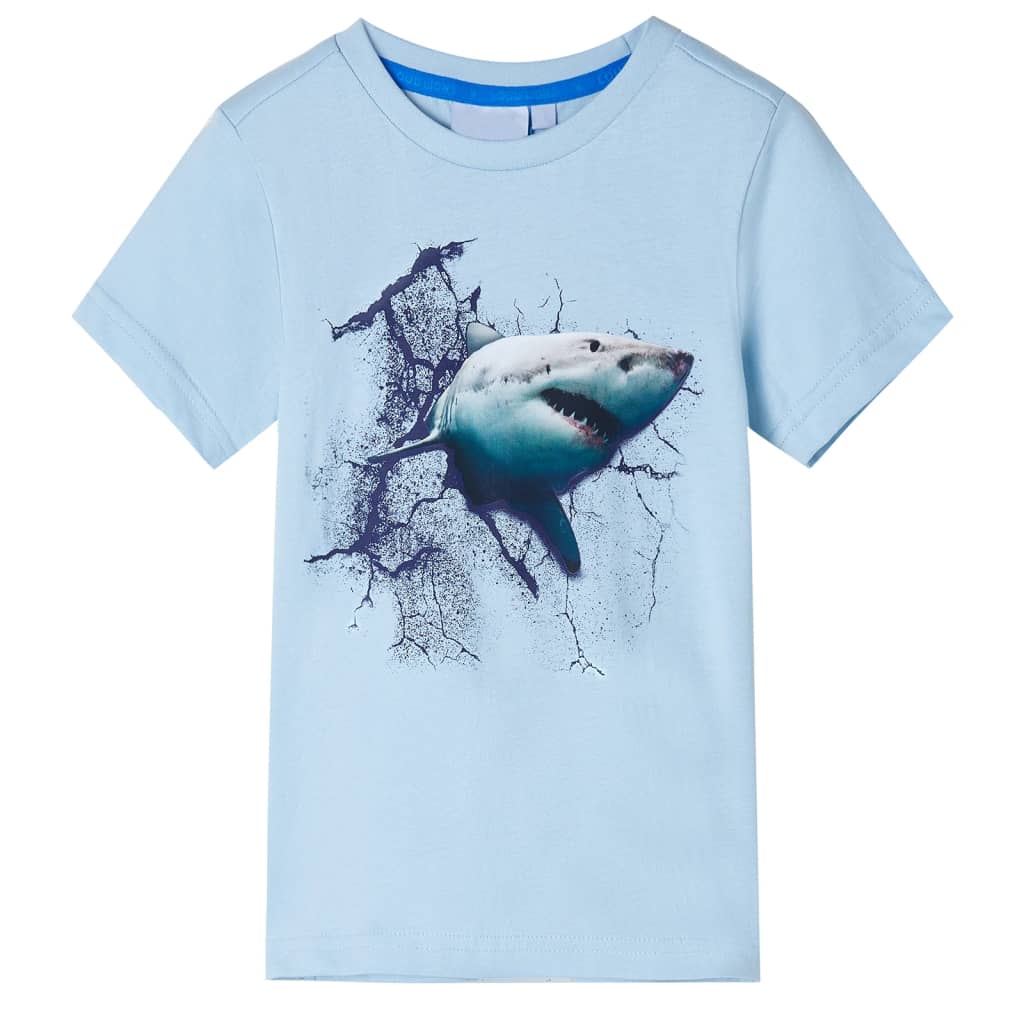 VidaXL Kindershirt 116 Hellblau
