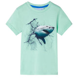 VidaXL Kindershirt 116 hellgrün