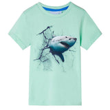 VidaXL Kindershirt 128 hellgrün