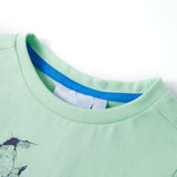 VidaXL Kindershirt 128 hellgrün