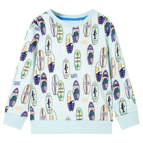 VidaXL Kinderpullover 128 gemischtes zartes Blau