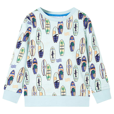 VidaXL Kinderpullover 140 softblau gemischt