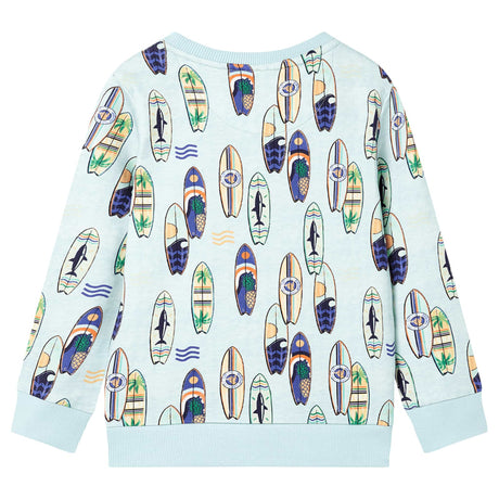 VidaXL Kinderpullover 140 gemischtes zartes Blau