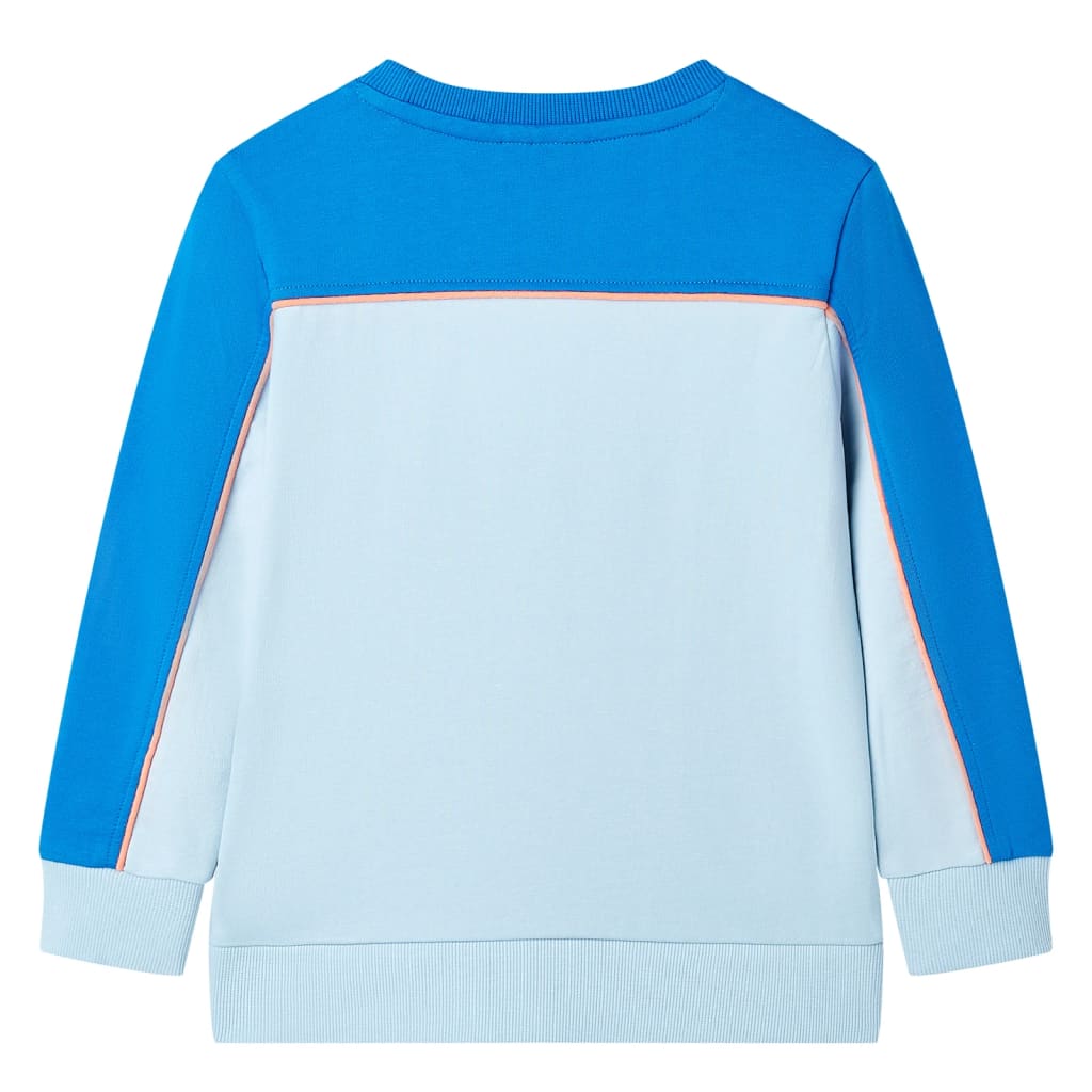 VidaXL Kinderpullover 140 Hellblau und Hellblau