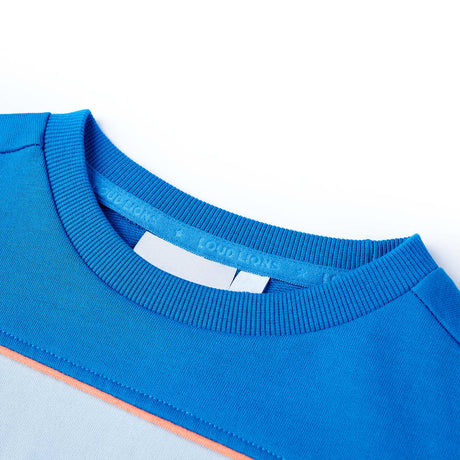 VidaXL Kinderpullover 140 Hellblau und Hellblau
