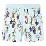 VidaXL Kindershorts mit Kordelzug 116 melange soft blue