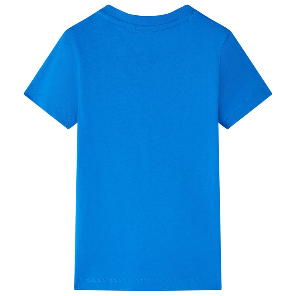 VidaXL Kindershirt 104 leuchtend blau