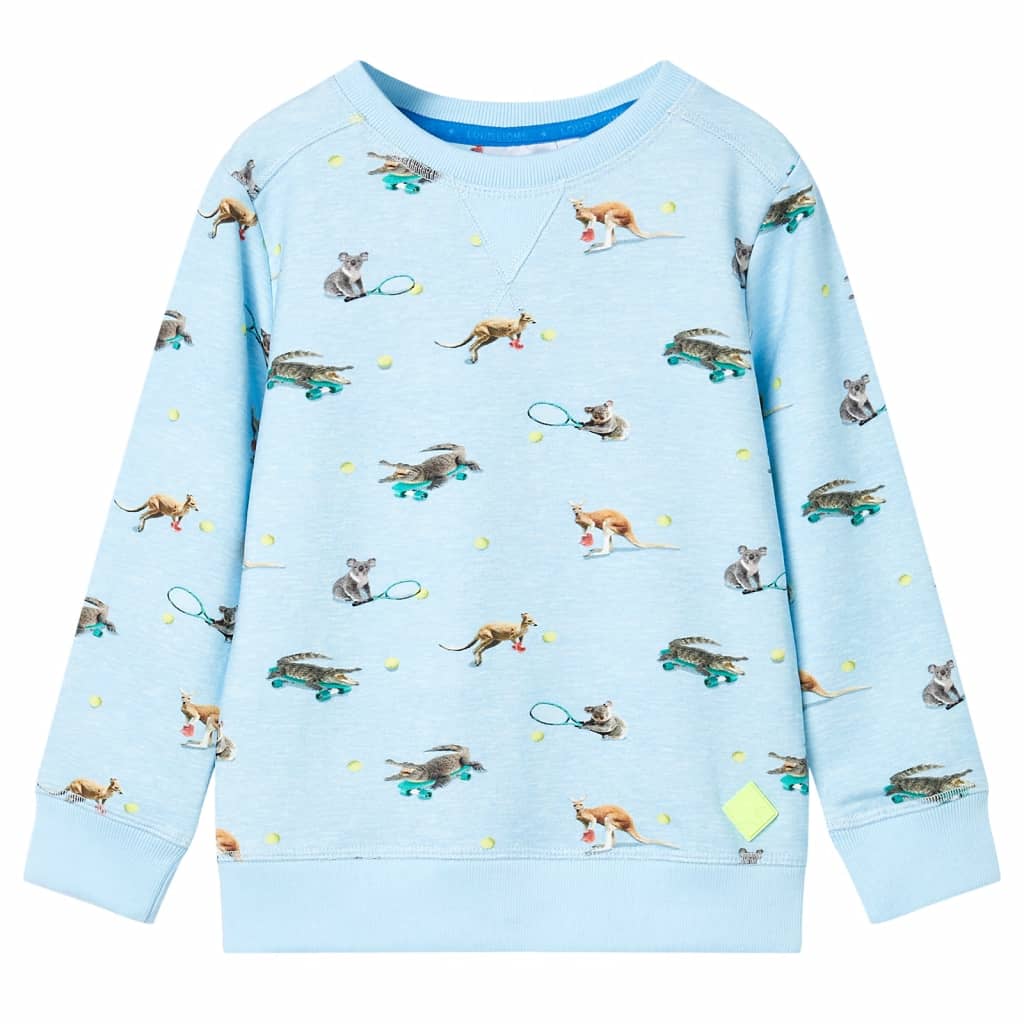 VidaXL Kinderpullover 104 Hellblau gemischt