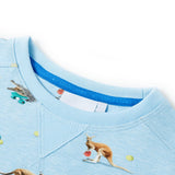 VidaXL Kinderpullover 104 Hellblau gemischt