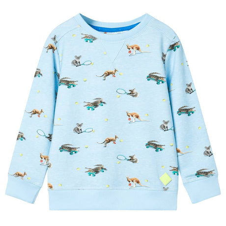 VidaXL Kinderpullover 116 Hellblau gemischt
