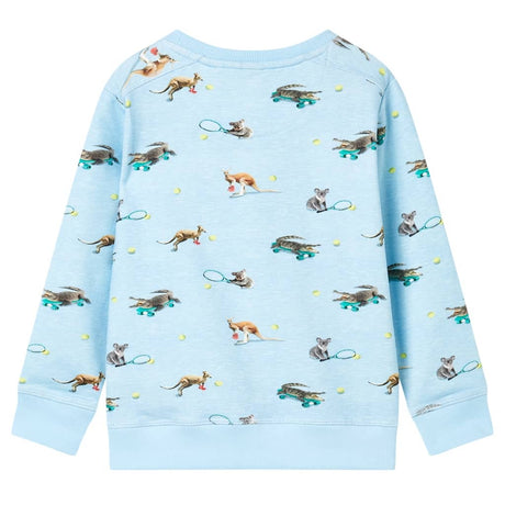 VidaXL Kinderpullover 128 Hellblau gemischt