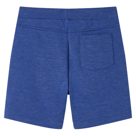 VidaXL Kindershorts mit Kordelzug 116 melangeblau