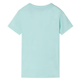 VidaXL Kindershirt 128 helles Mint