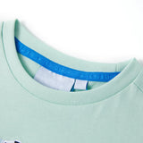 VidaXL Kindershirt 128 helles Mint