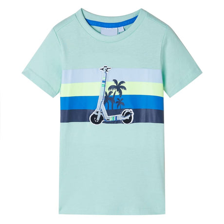VidaXL Kindershirt 140 helles Mint