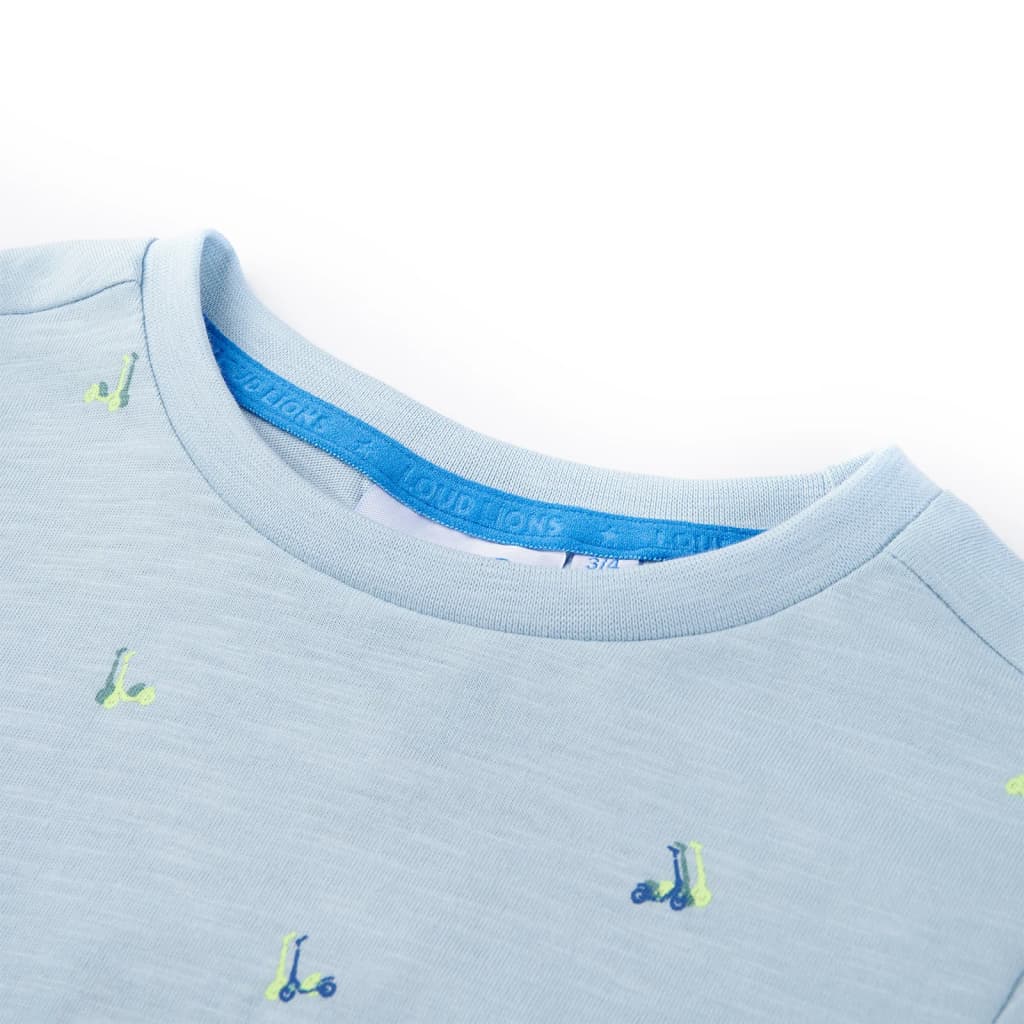VidaXL Kindershirt 128 Hellblau