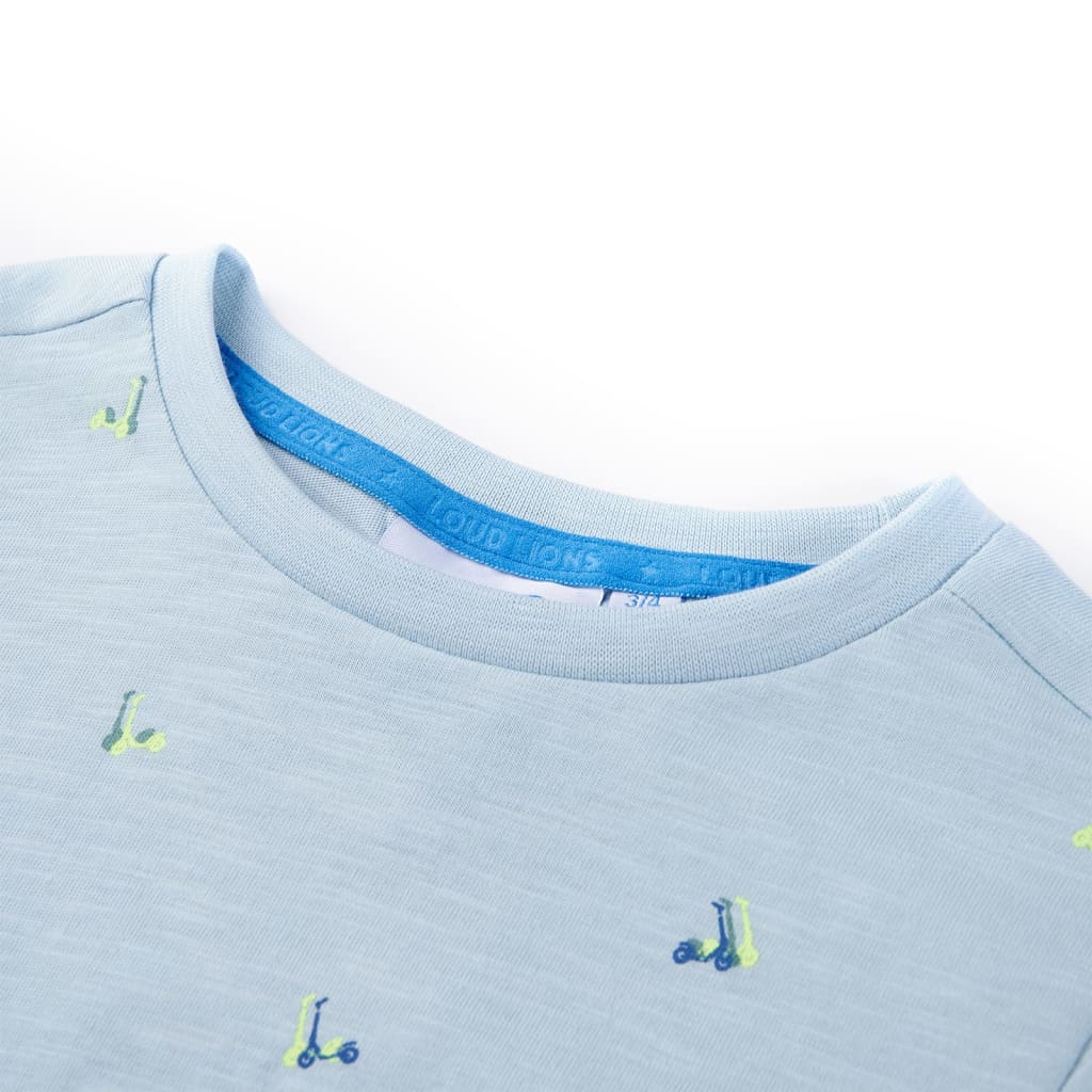 VidaXL Kindershirt 140 Hellblau
