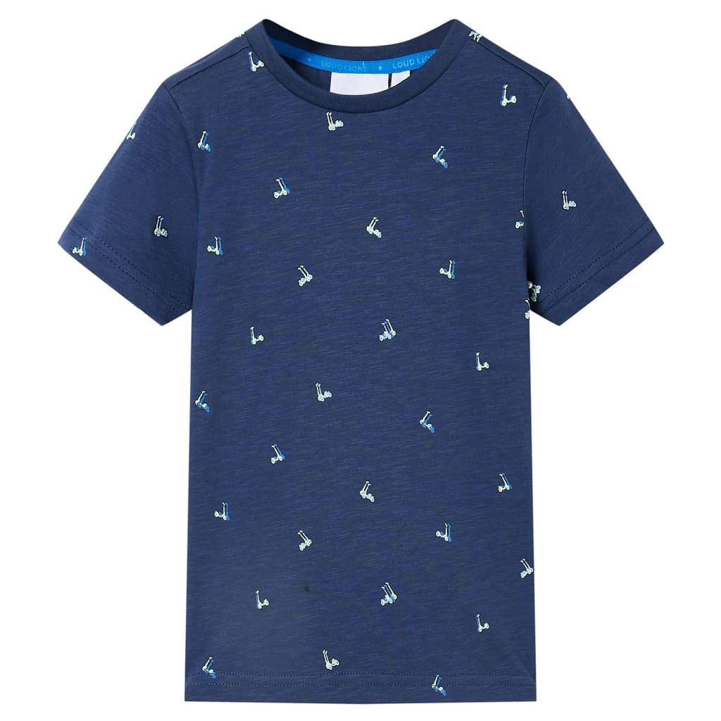 VidaXL Kindershirt 92 dunkelblau