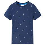 VidaXL Kindershirt 92 dunkelblau