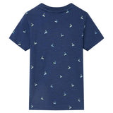 VidaXL Kindershirt 92 dunkelblau