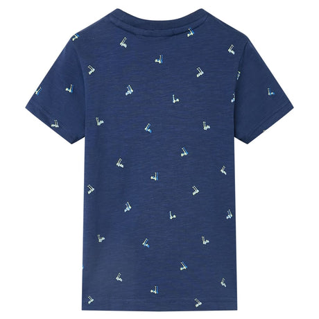 VidaXL Kindershirt 92 dunkelblau