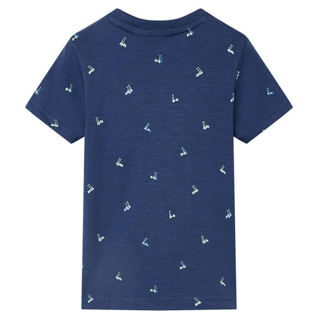 VidaXL Kindershirt 104 dunkelblau