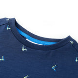 VidaXL Kindershirt 104 dunkelblau