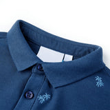 VidaXL Kinderpoloshirt 104 dunkelblau
