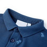 VidaXL Kinderpoloshirt 140 dunkelblau