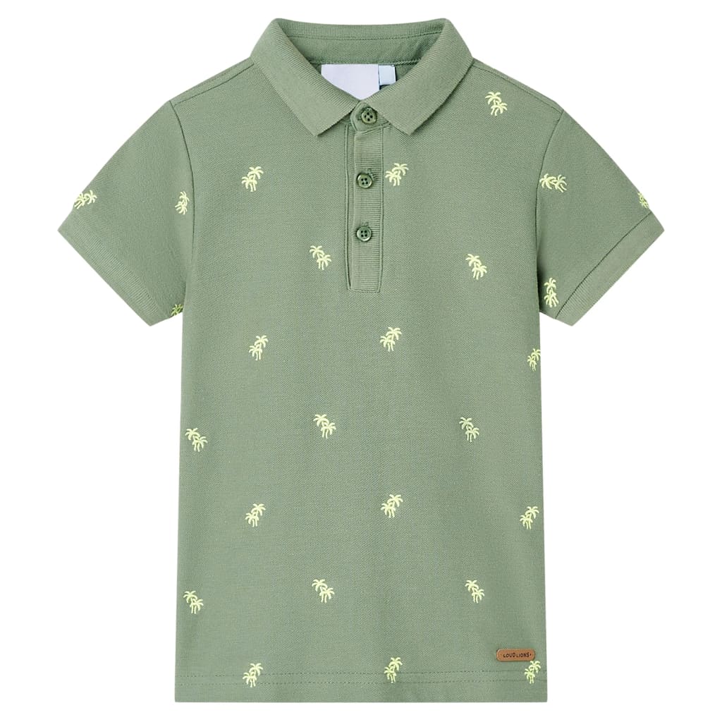 VidaXL Kinderpoloshirt 104 Khaki