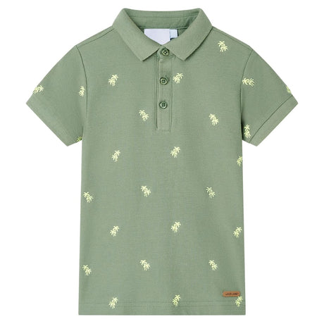 VidaXL Kinderpoloshirt 104 Khaki