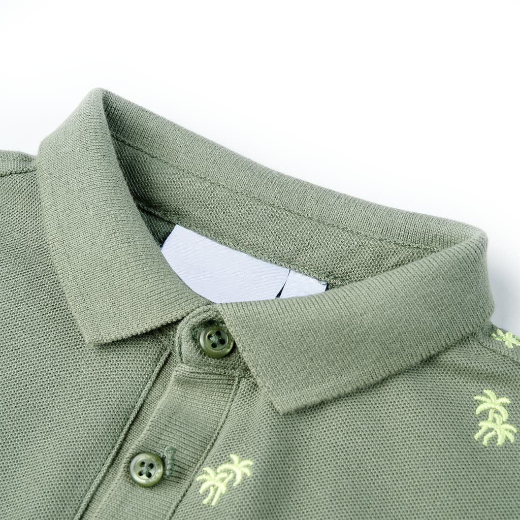 VidaXL Kinderpoloshirt 104 Khaki