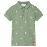 VidaXL Kinderpoloshirt 128 Khaki