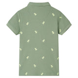 VidaXL Kinderpoloshirt 128 Khaki
