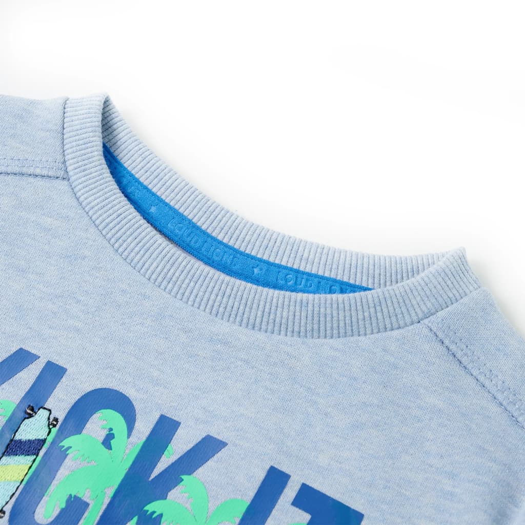 VidaXL Kinderpullover 116 softblau gemischt