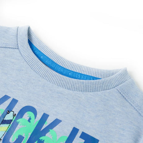 VidaXL Kinderpullover 116 softblau gemischt