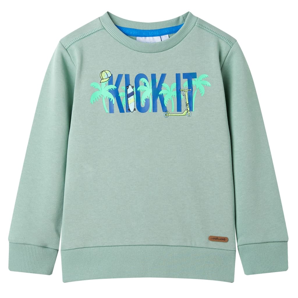 VidaXL Kinderpullover 92 Hellkhaki