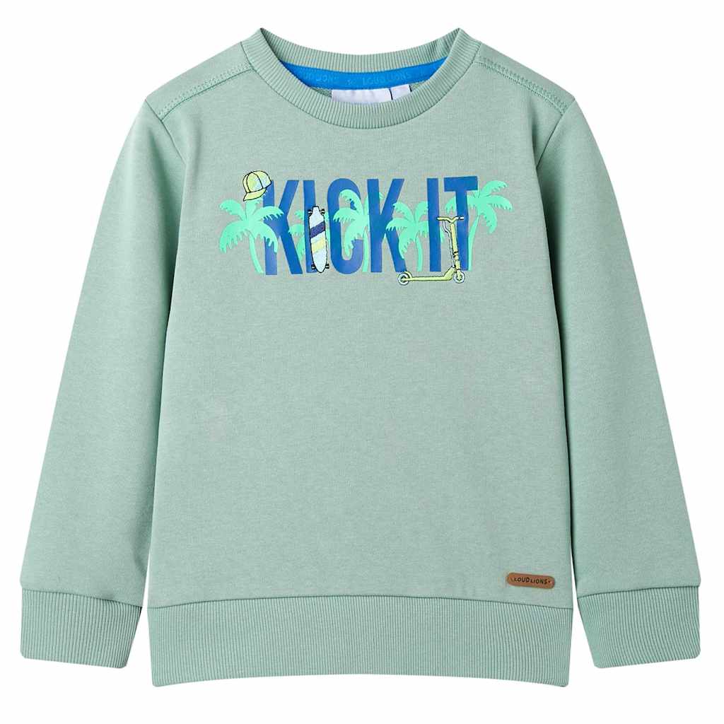 VidaXL Kinderpullover 104 helles Khaki