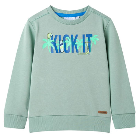 VidaXL Kinderpullover 116 helles Khaki
