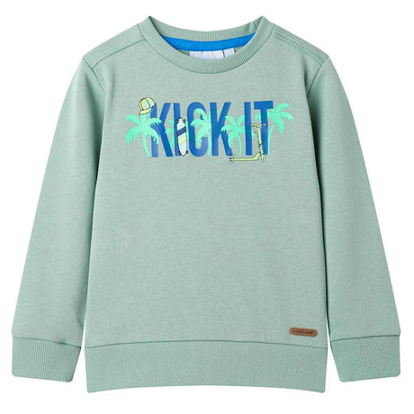 VidaXL Kinderpullover 140 Hellkhaki
