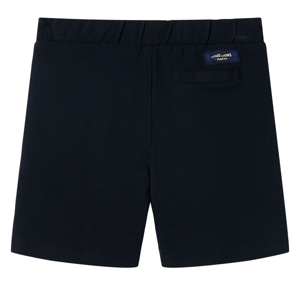 VidaXL Kindershorts mit Kordelzug 104 Marineblau