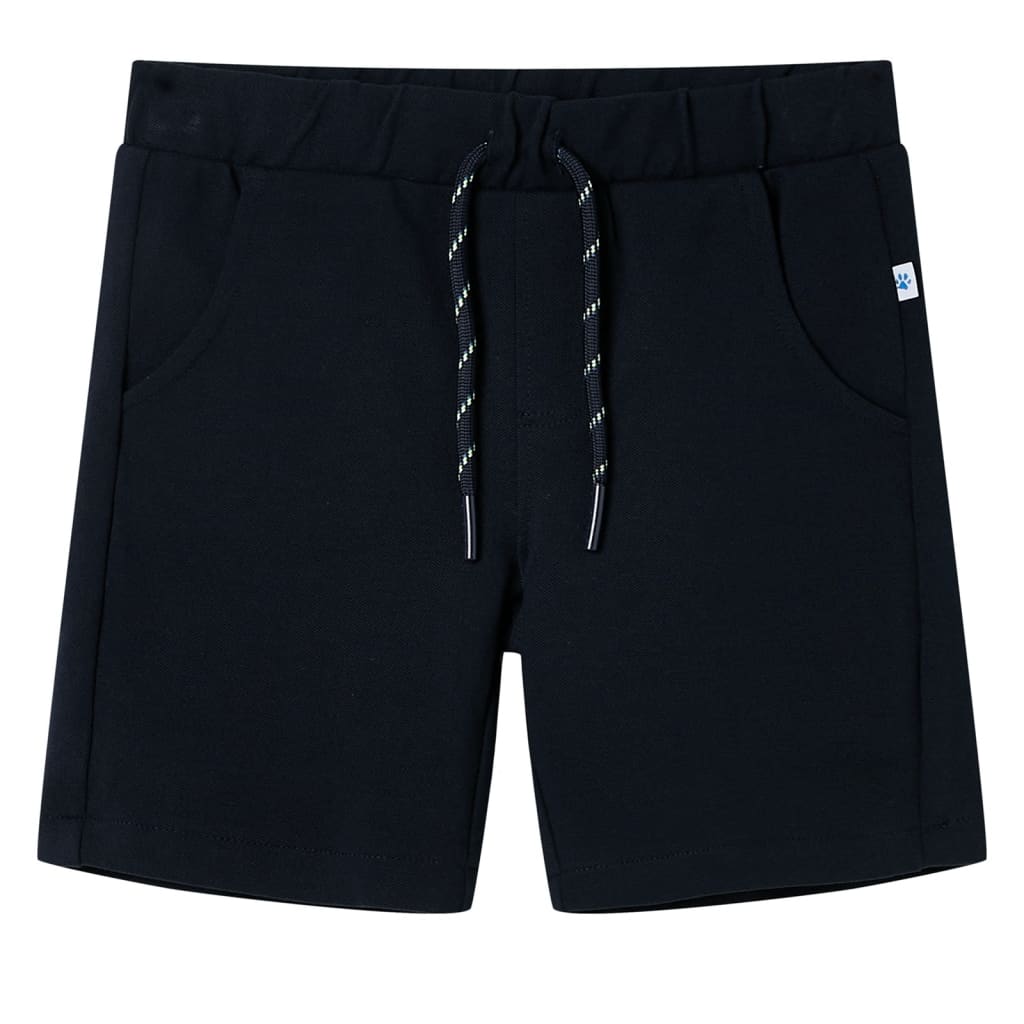 VidaXL Kindershorts mit Kordelzug 116 Marineblau