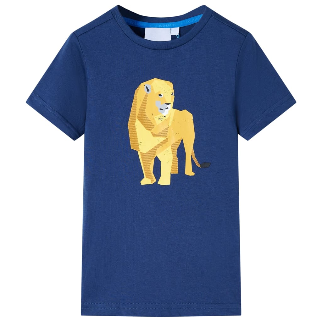 VidaXL Kindershirt 92 dunkelblau