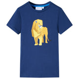 VidaXL Kindershirt 92 dunkelblau