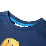 VidaXL Kindershirt 140 dunkelblau