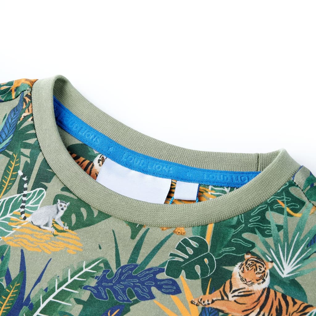 VidaXL Kindershirt mit kurzen Ärmeln 128 Mehrfarbig