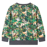 VidaXL Kinderpullover 116 altpetrol